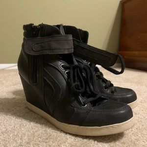Candie’s High Top Wedges